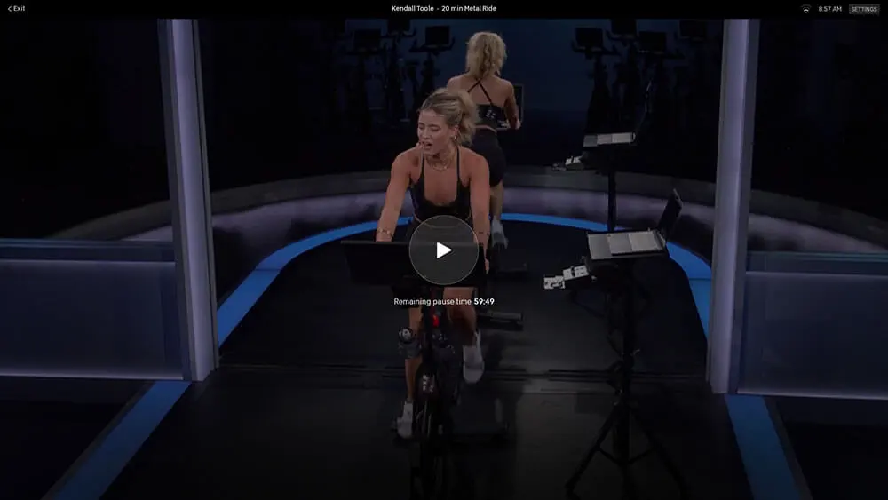 Peloton Pause Button Not Showing